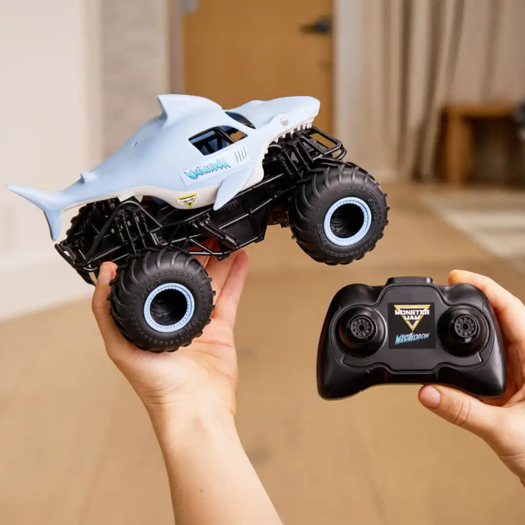 Luo oma Monster Jam rallisi täynnä temppuja.