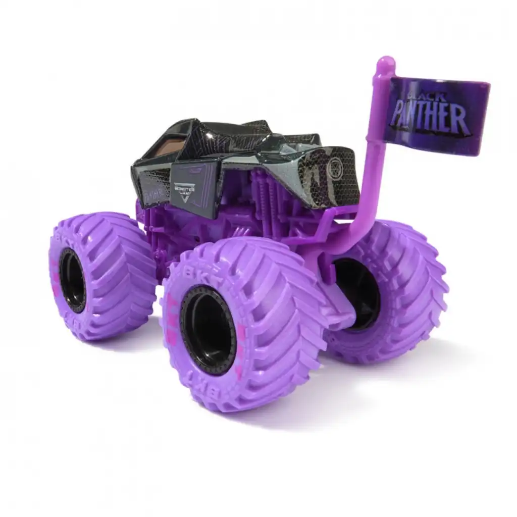 Täydennä kokoelmaasi ainutlaatuisella Marvel monster truckilla.