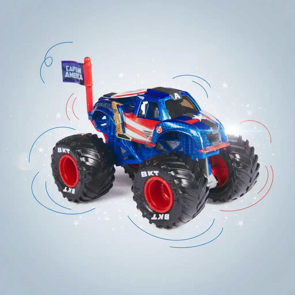 Tule stunt-temppujen mestariksi Monster Jam kanssa.
