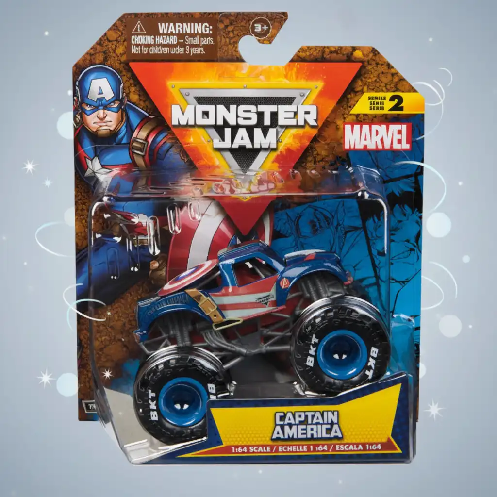 Koe eeppiset seikkailut legendaarisen Avengerin kanssa Monster Jam areenalla.