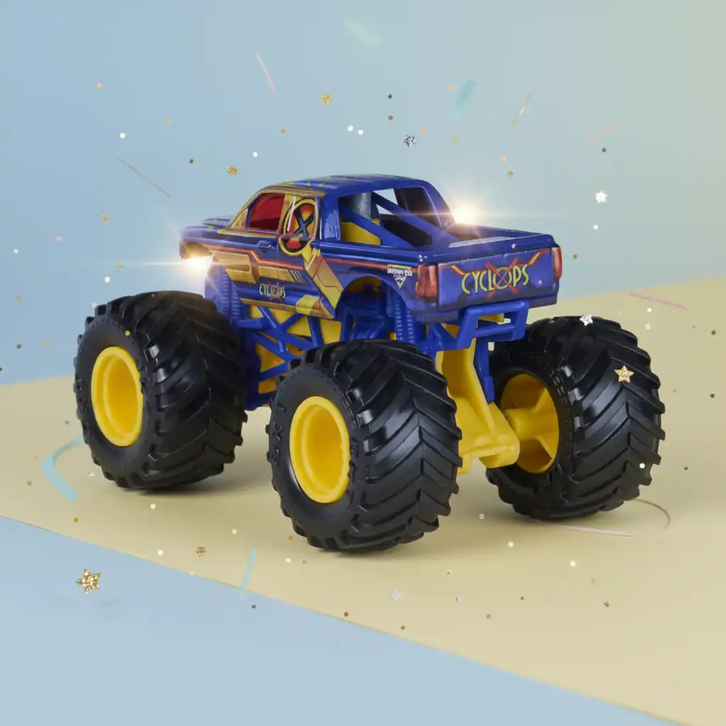 Luo oma Monster Jam -show täynnä temppuja.