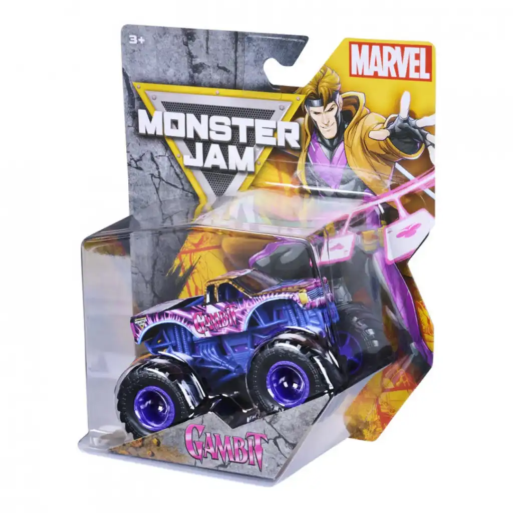 Koe sankarilliset temput Monster Jam kanssa.