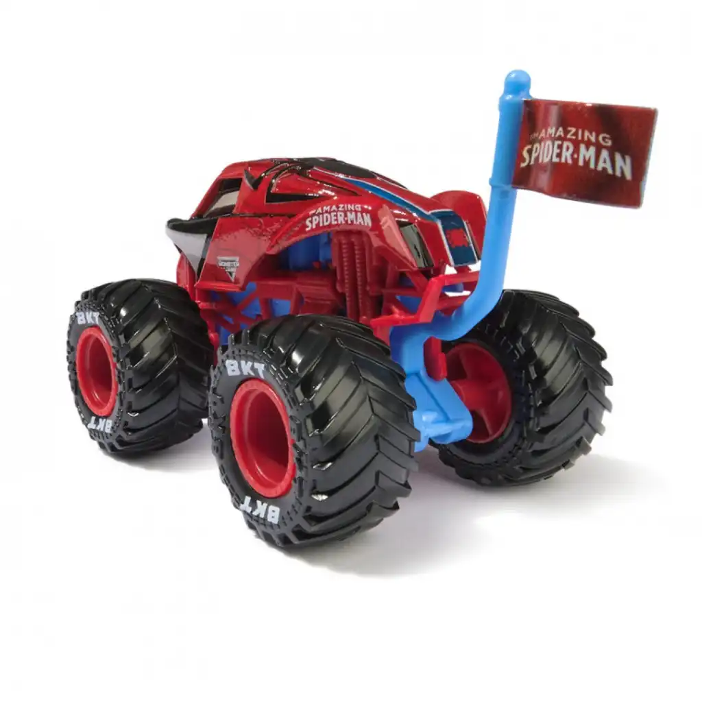Eksklusiivinen Marvel Monster Jam -keräilysarja.