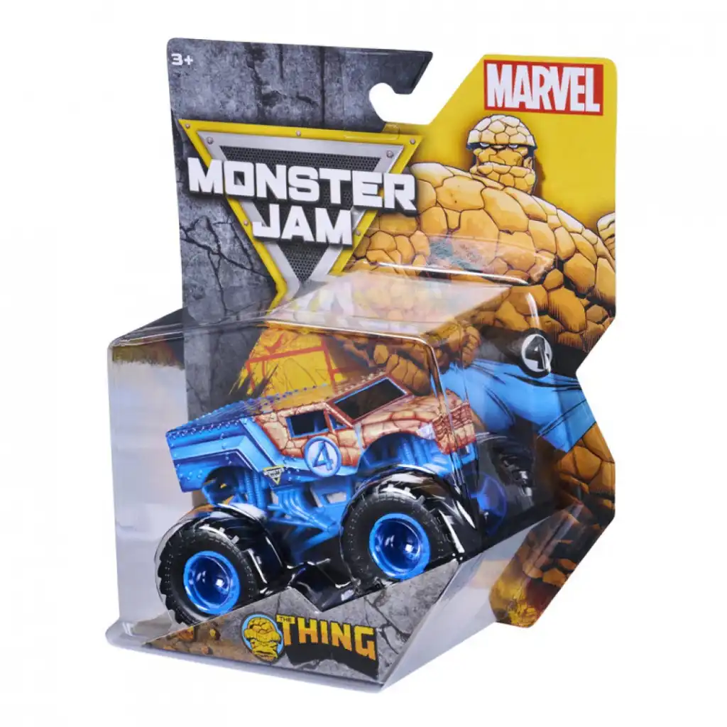 Koe eeppiset stadiontempaukset sankarimaisella monster truckilla.