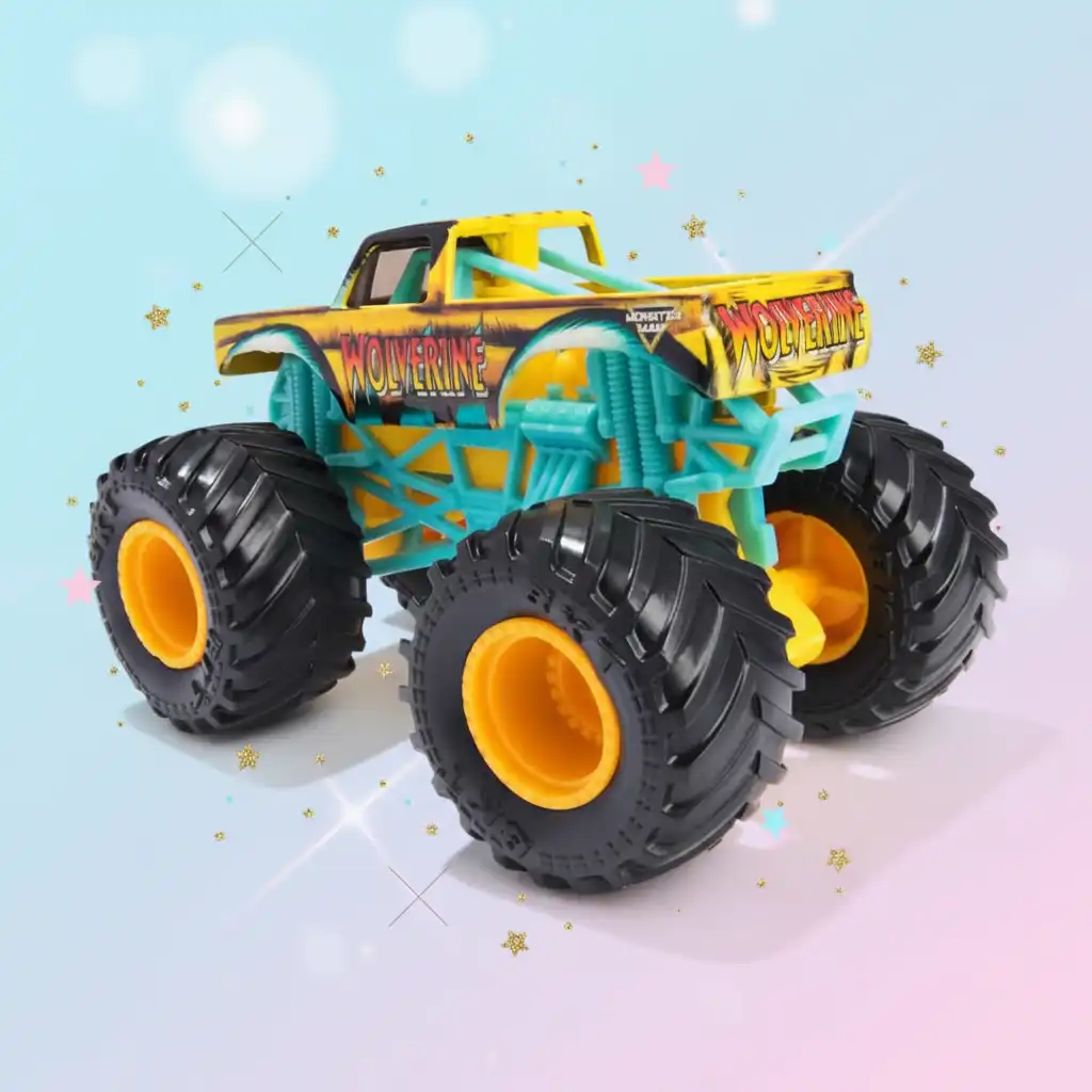 Luo oma Monster Jam -show täynnä temppuja.