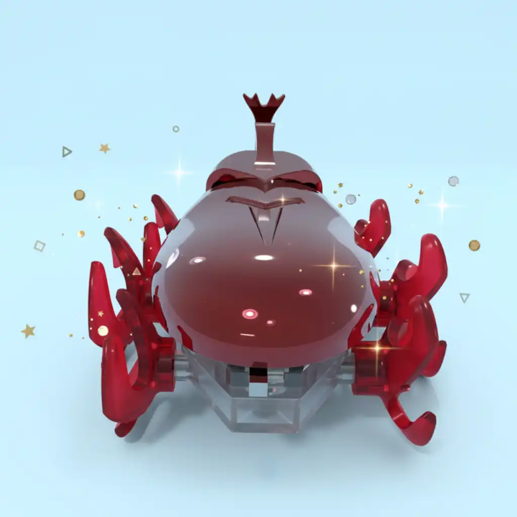 Moderni huipputekninen muotoilu jokaiselle pienelle robottikeräilijälle.