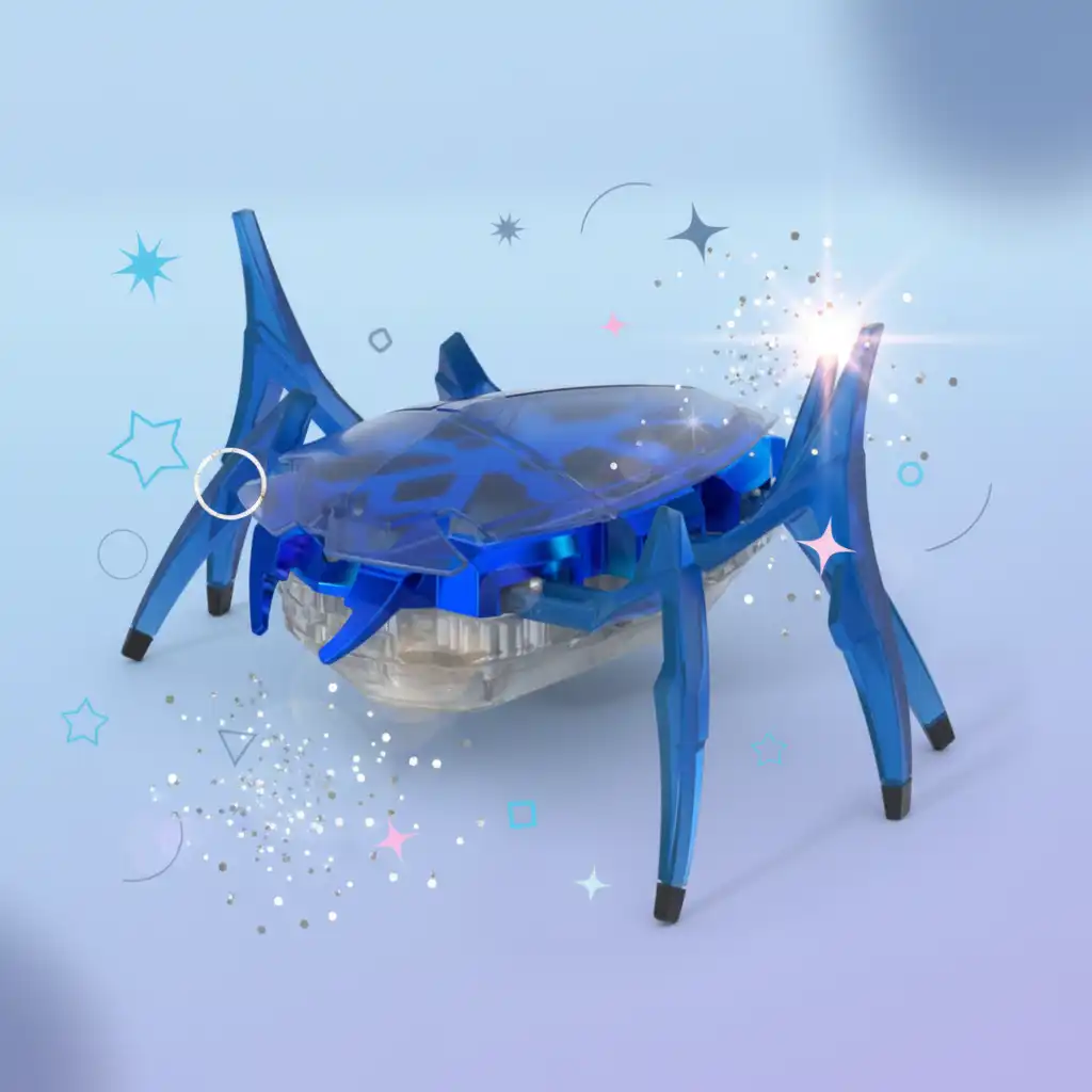 Luo oma robottirata ja testaa skarabeen aisteja.