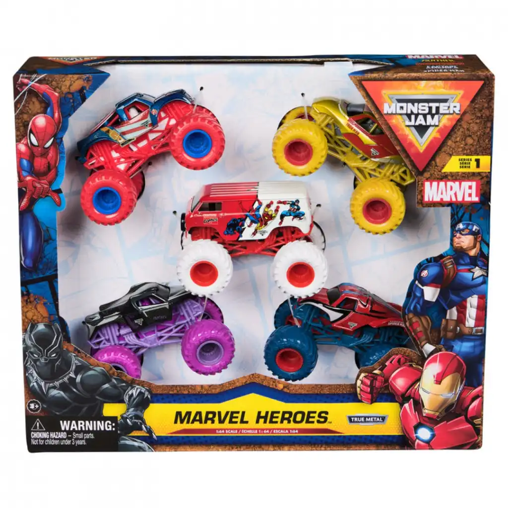 Huippulaatu ja yksityiskohtainen viimeistely metallisissa Marvel-sankarimallissa.