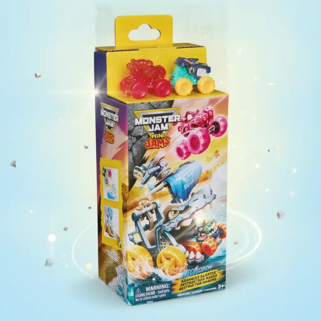 Koe rajaton hauskuus Monster Jam mini-kuorma-autojen kanssa!