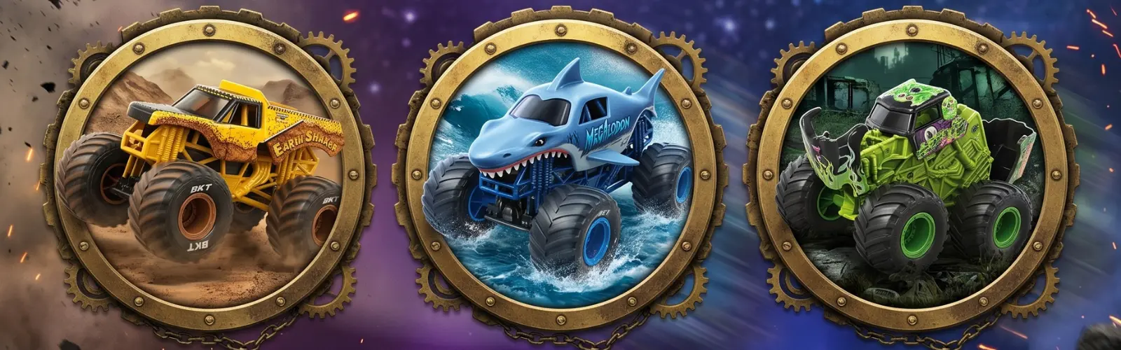 Koe adrenaliini virallisella Monster Jam World Finals radalla.